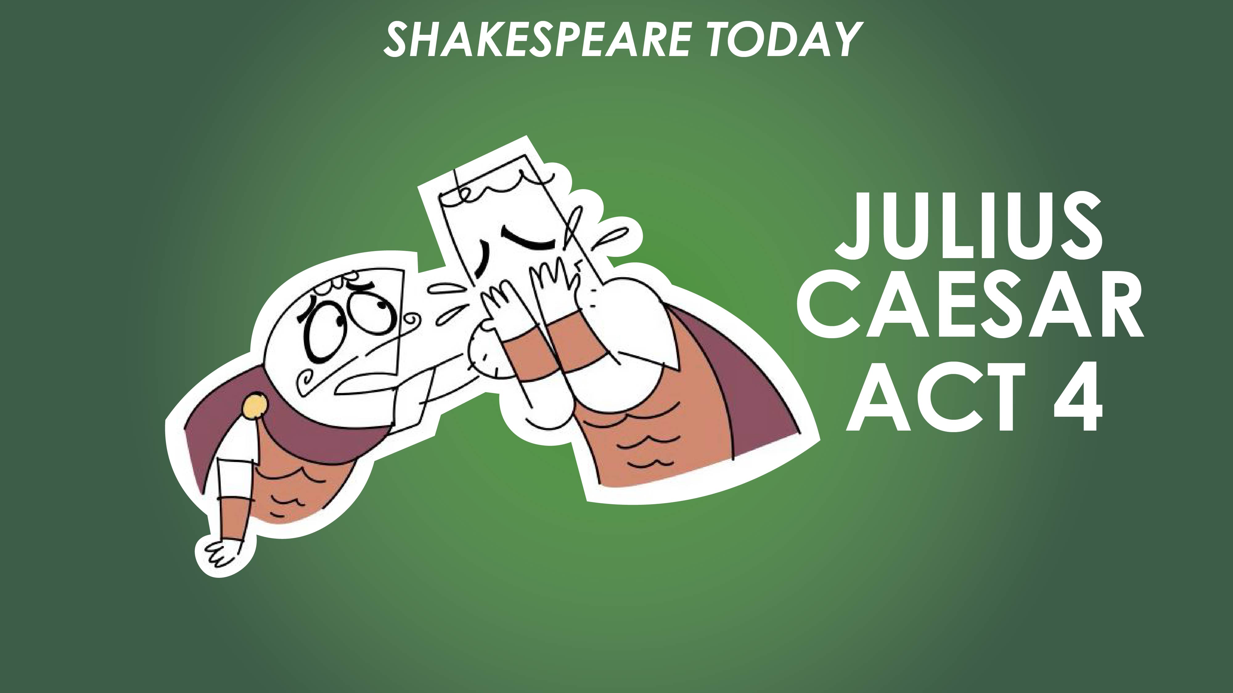 julius caesar shakespeare act 1 summary